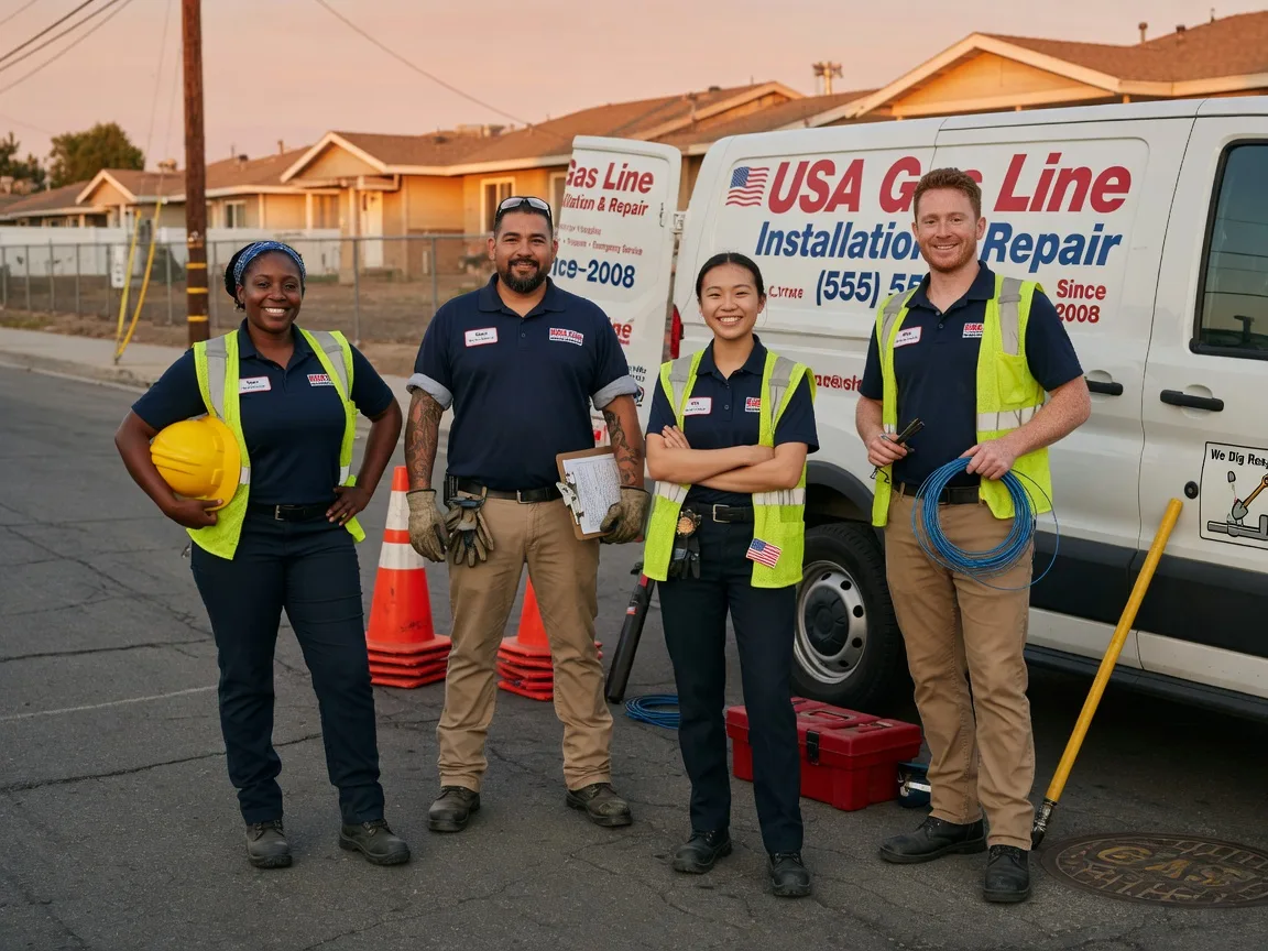 Gas Line Installation company in Countyline, OK